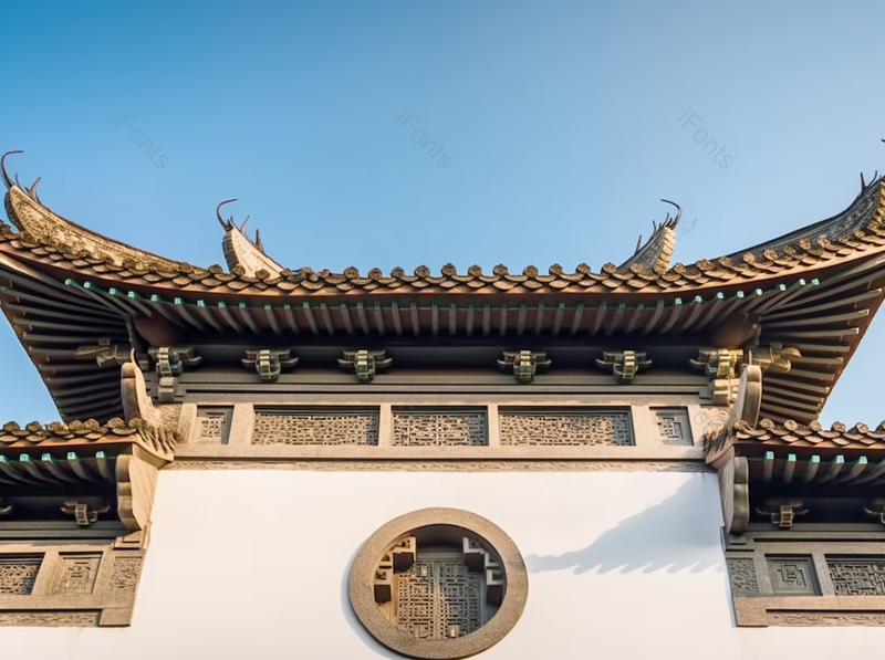 马头墙采用青砖青瓦的传统安徽建筑著名景点,高清,摄影图,摄影图片,图片大全,摄影图免费下载